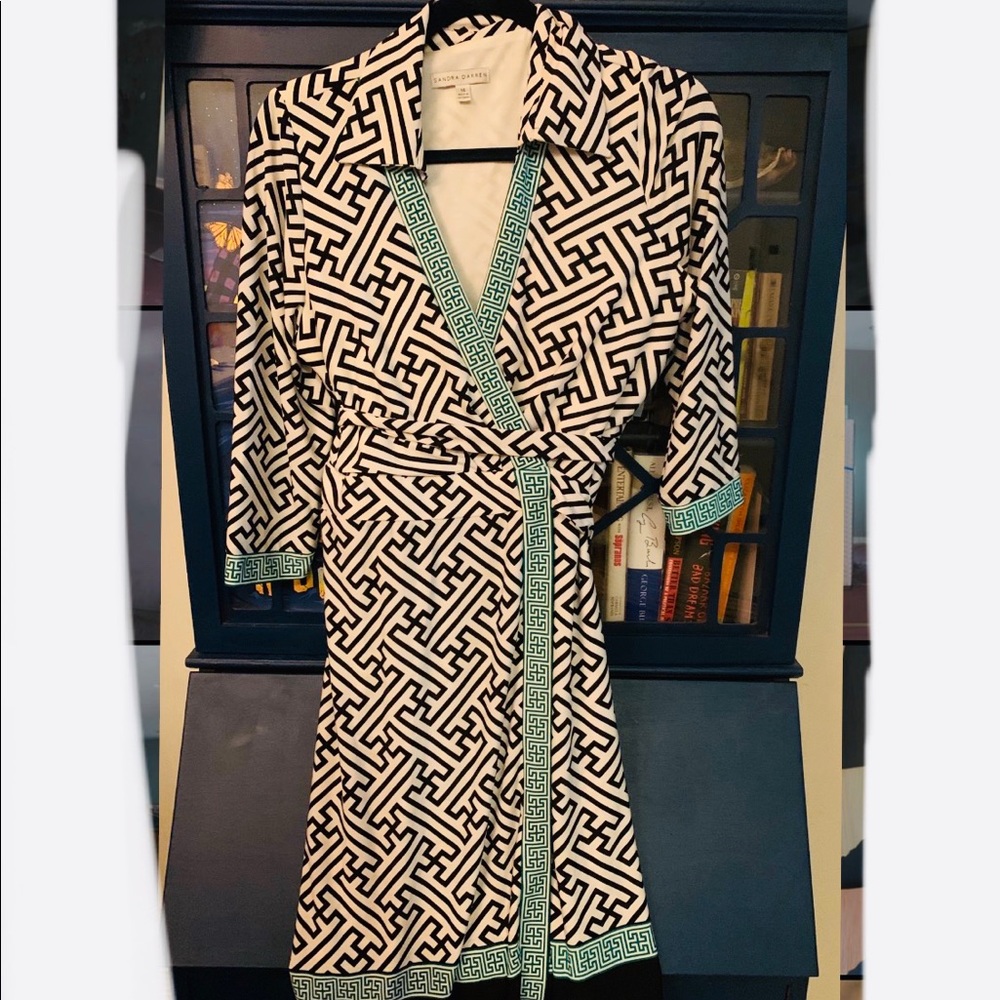 Sandra Darren Wrap Dress